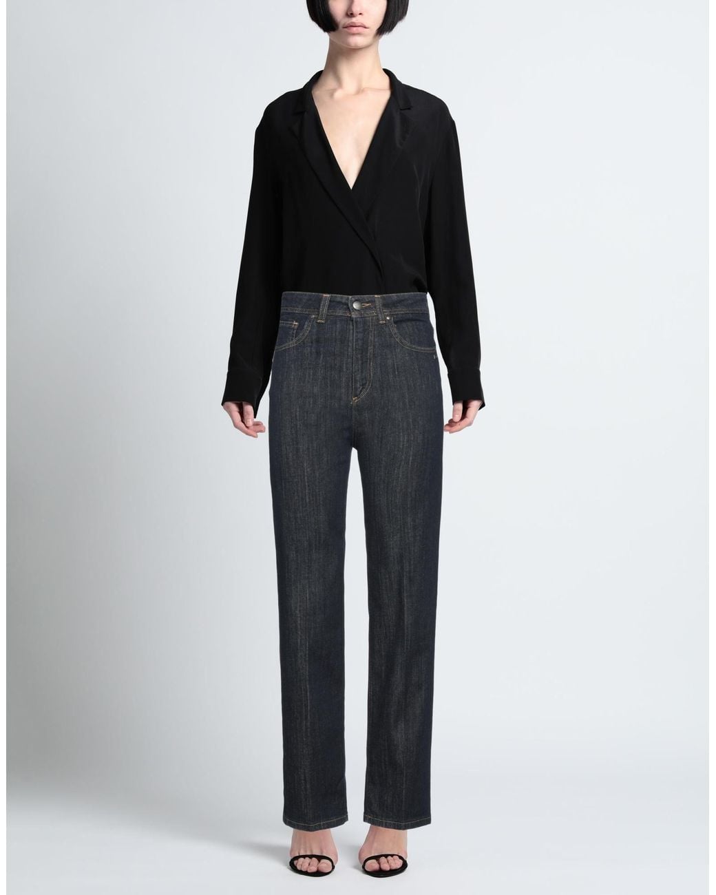 Berna Blue Denim Trousers