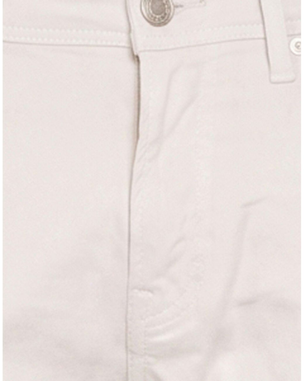 Tramarossa White Pants Cotton, Modal, Polyester, Polyurethane for men