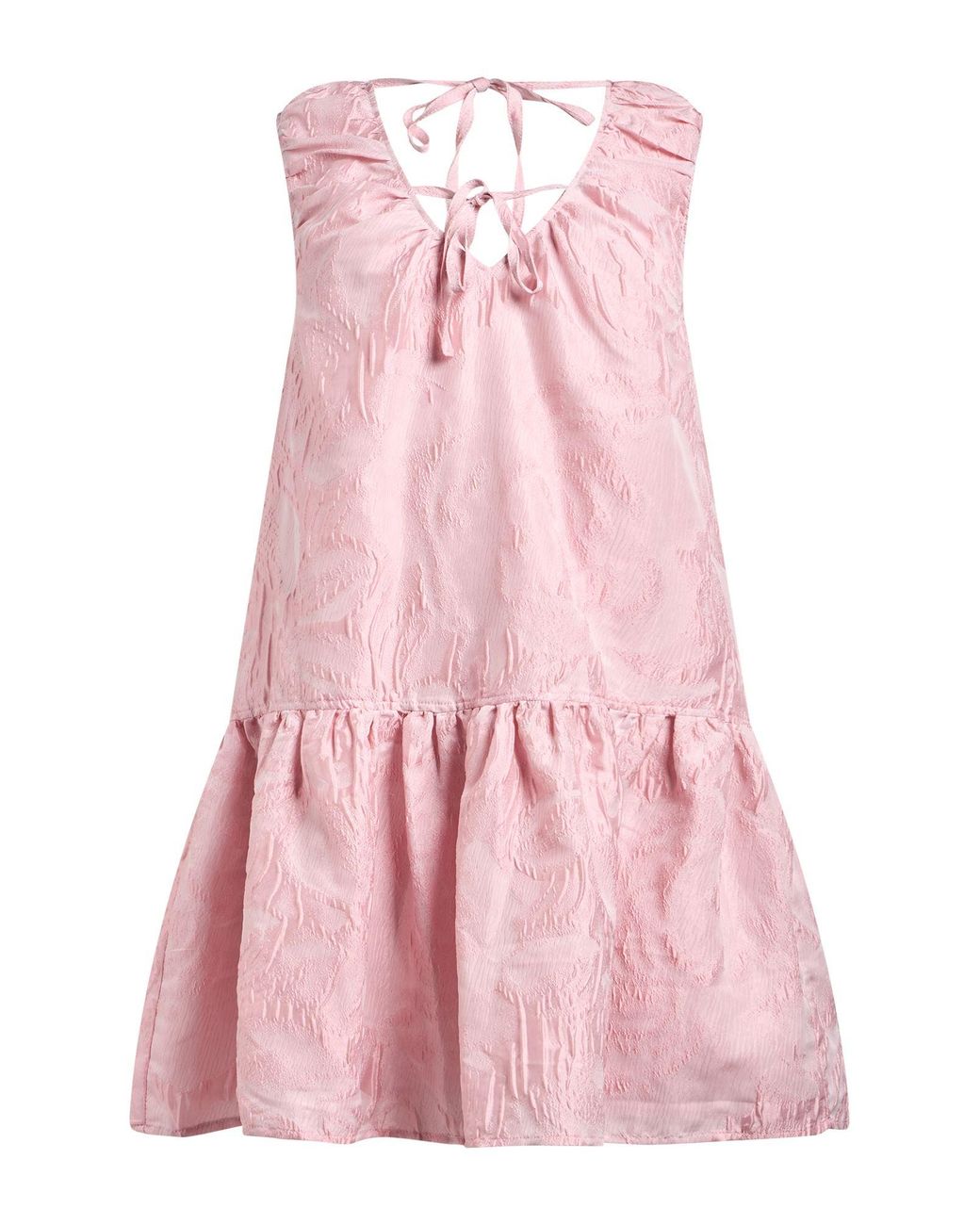 Ganni Pink Mini Dress