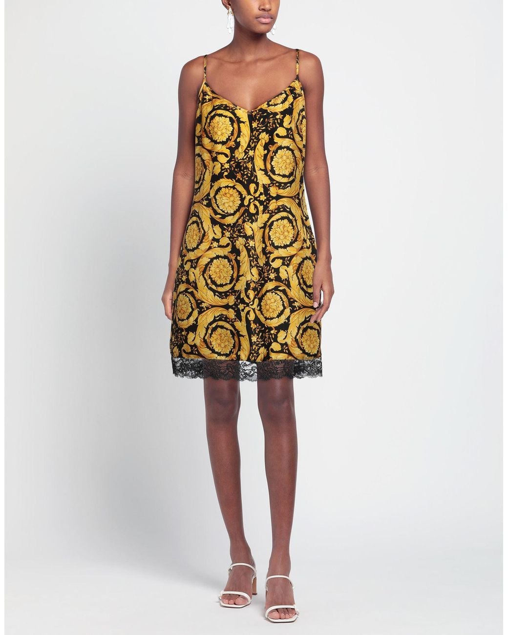 Versace Yellow Underwear Dresses