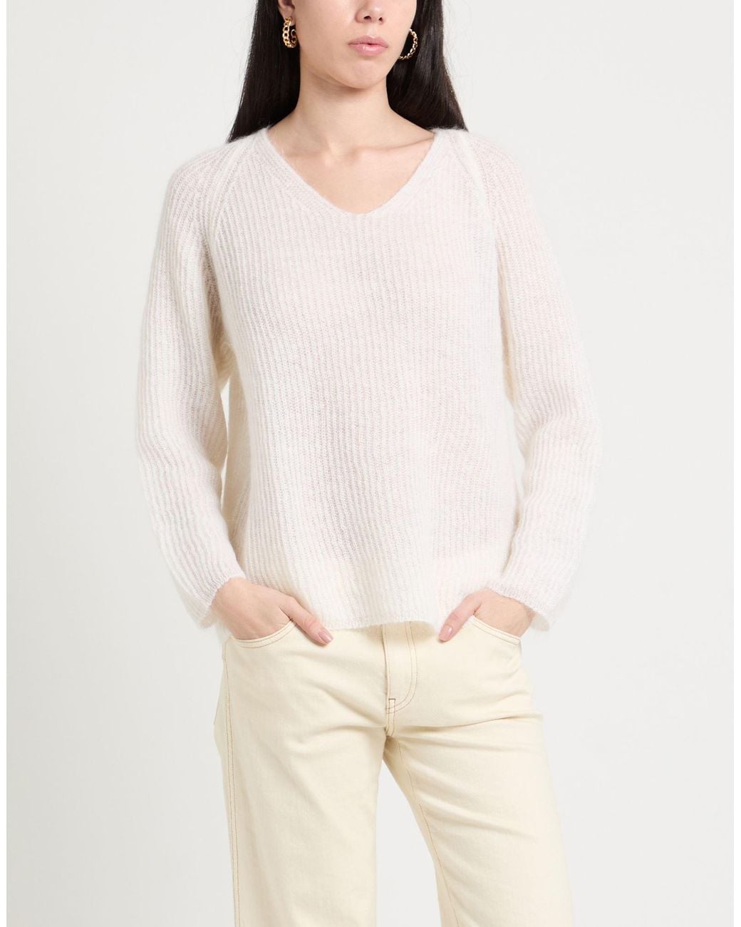 Max Mara White Jumper