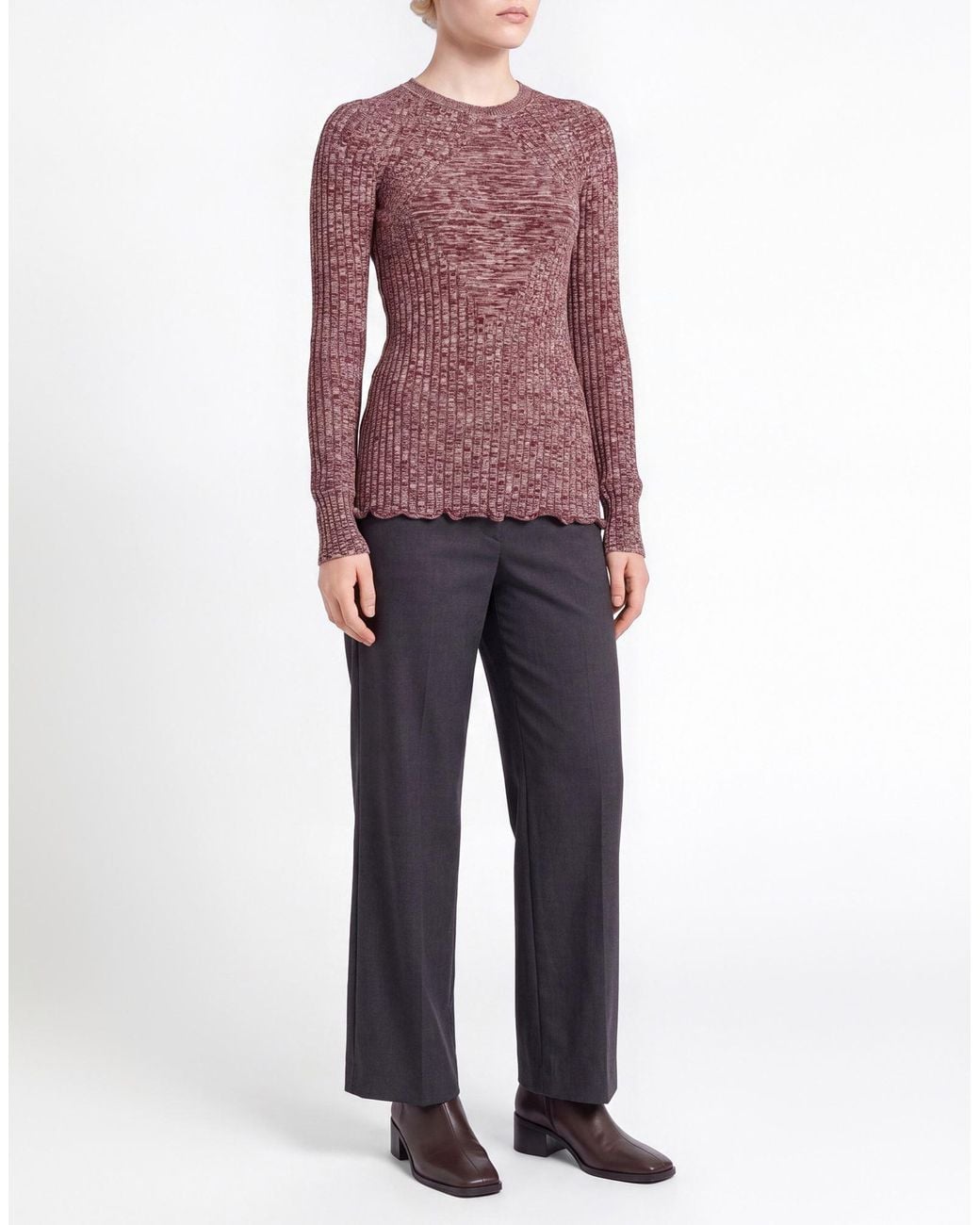 Rabanne Brown Sweater Viscose, Polyester