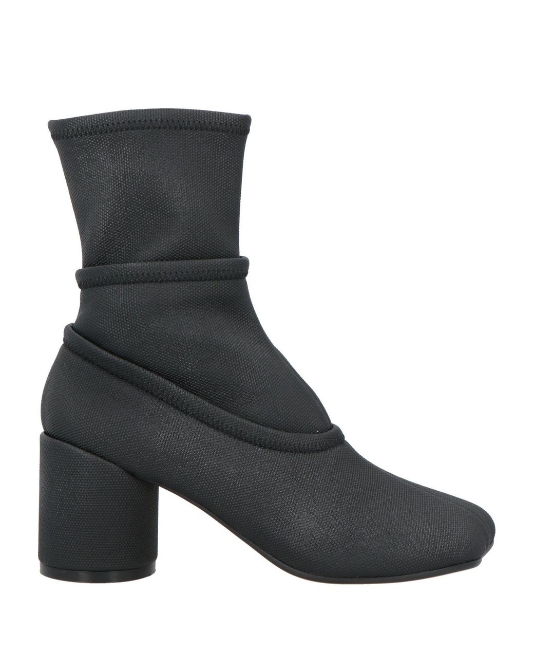 MM6 by Maison Margiela Ankle Boots in Black | Lyst