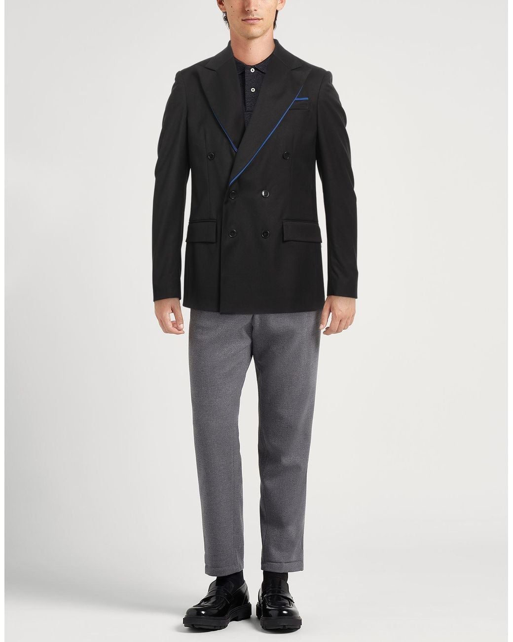 Takeshy Kurosawa Black Blazer for men