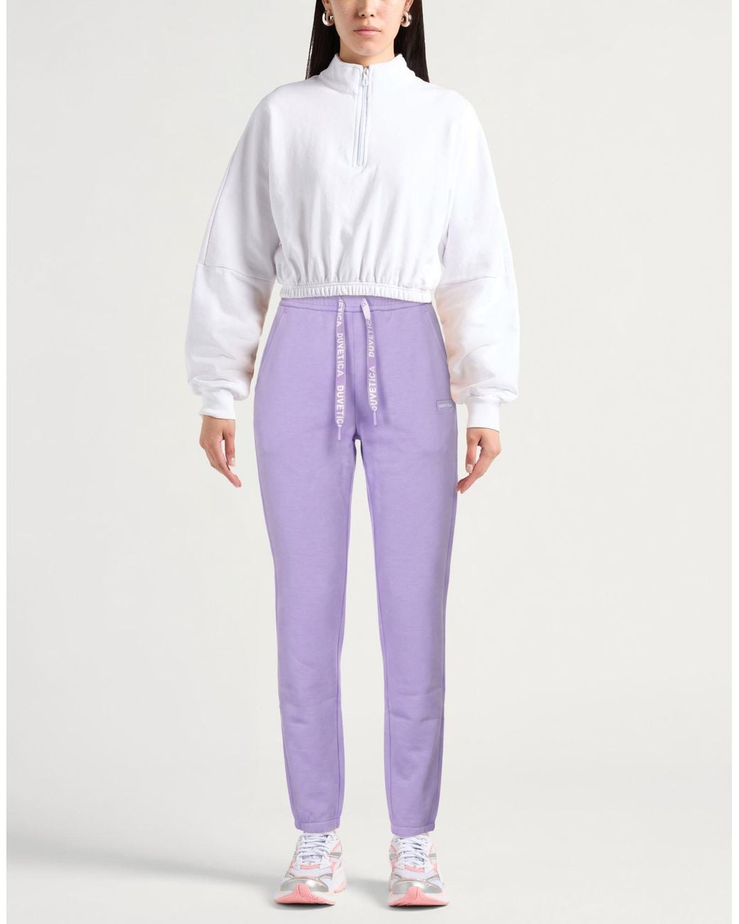 Duvetica Purple Pants Polyester, Polyamide, Polyurethane