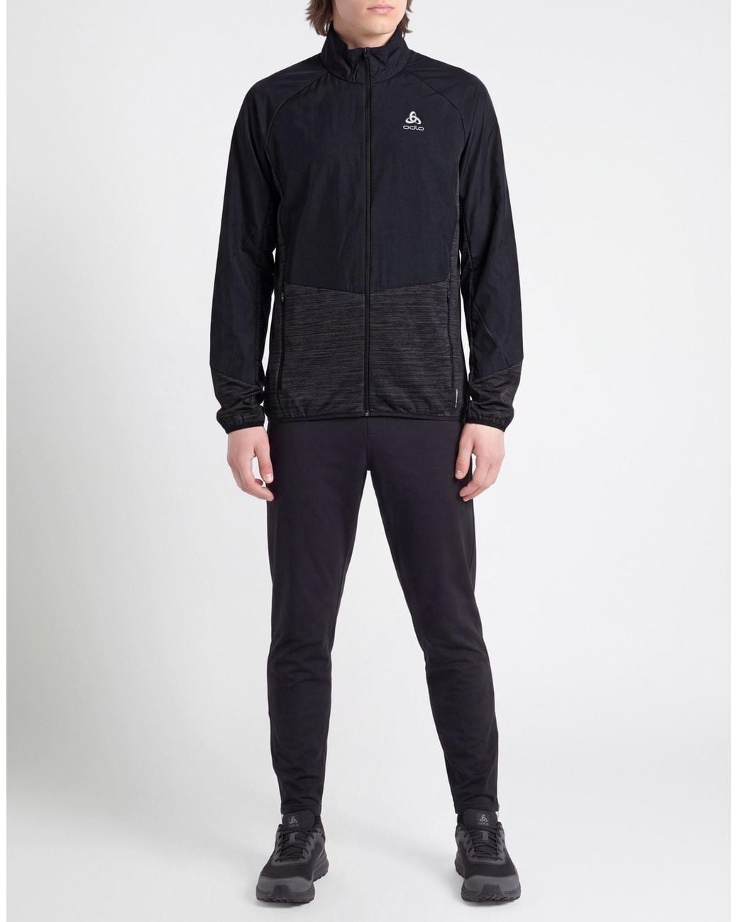 Odlo Blue Jacket Polyester, Elastane for men
