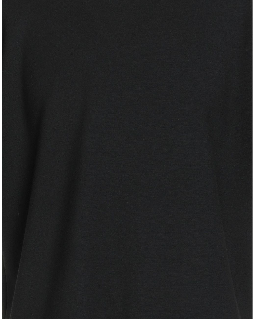 Theory Black T-Shirt Viscose, Elastane, Polyamide for men