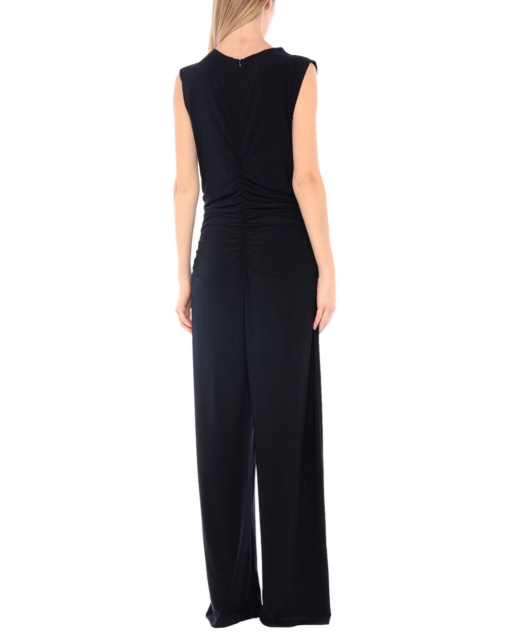 Norma Kamali Blue Jumpsuit