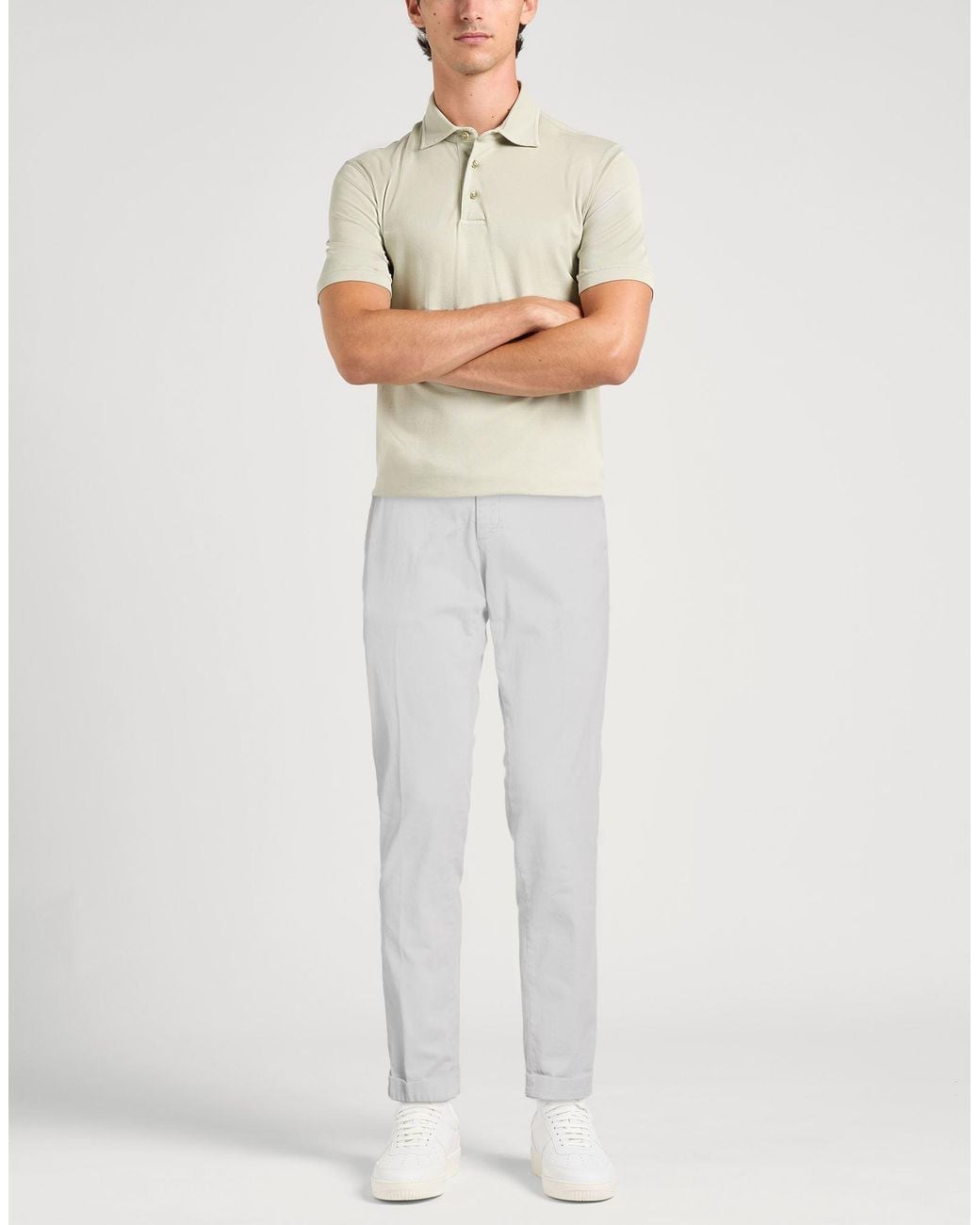 Mason's White Trouser for men