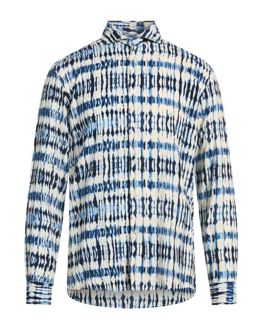 Daniele Alessandrini Blue Shirt Viscose for men