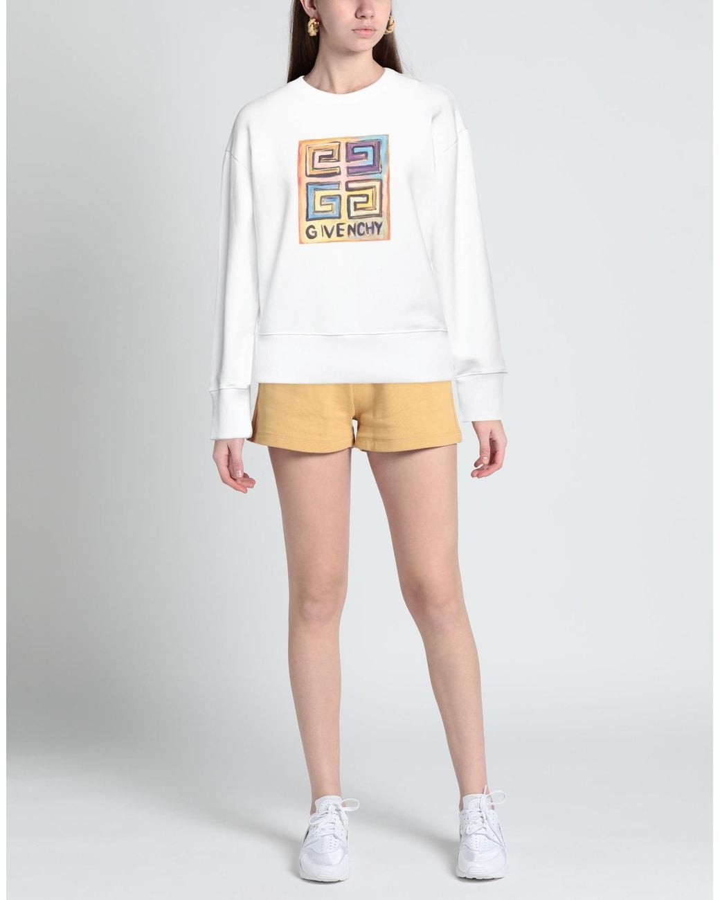 Givenchy White Sweatshirt