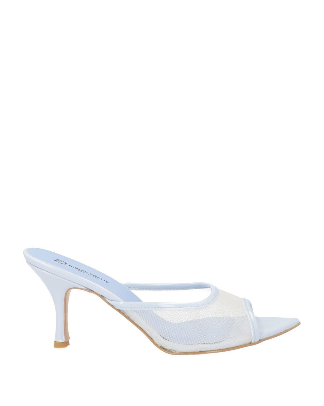 Divine Follie White Sandals