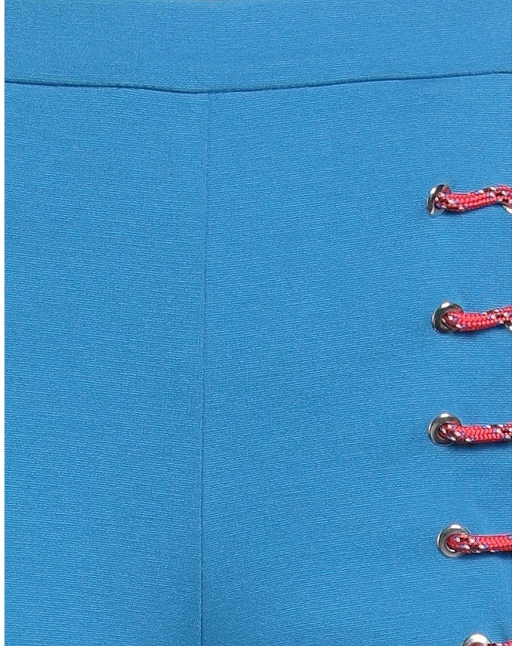 Vivetta Blue Pants Viscose, Polyamide, Elastane