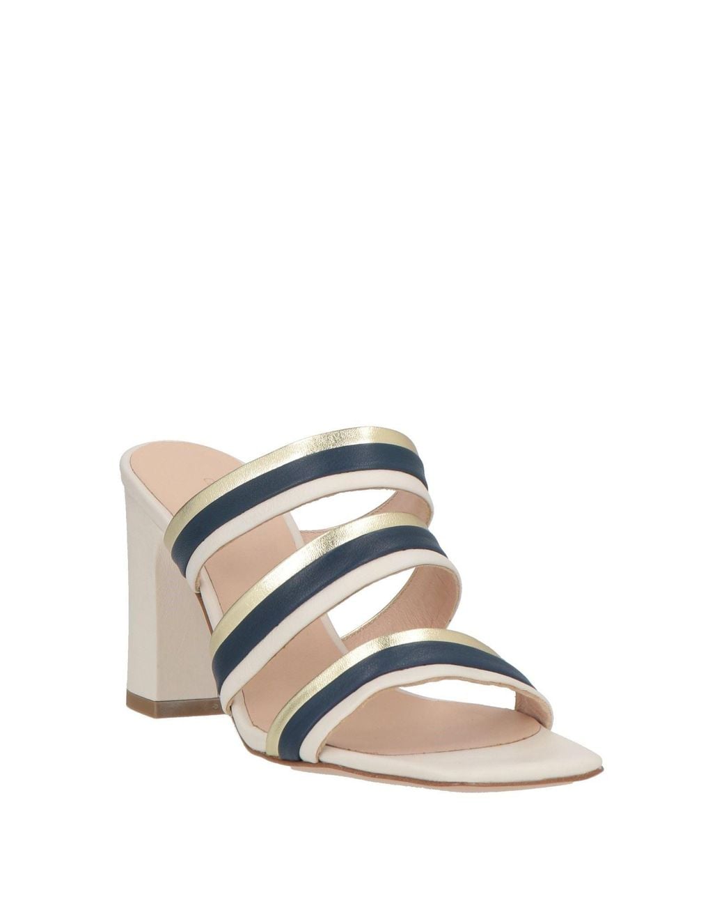 Cerruti 1881 White Sandals Goat Skin