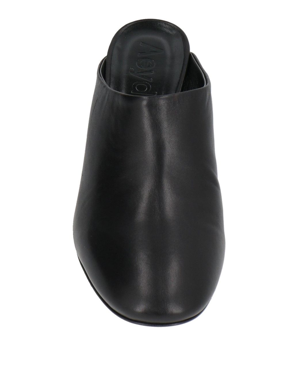 Aeyde Black Mules & Clogs Leather