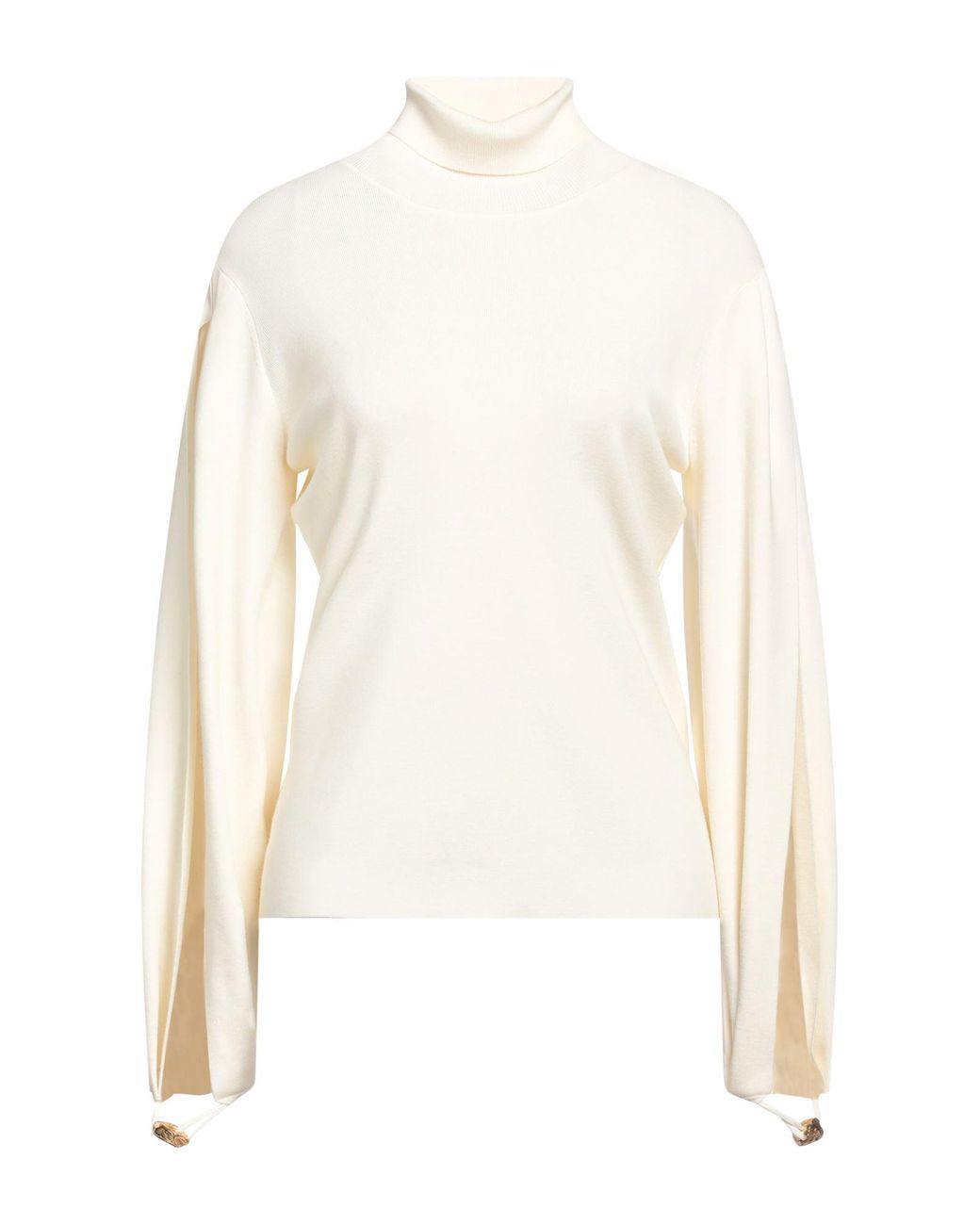 Chloé White Rollkragenpullover