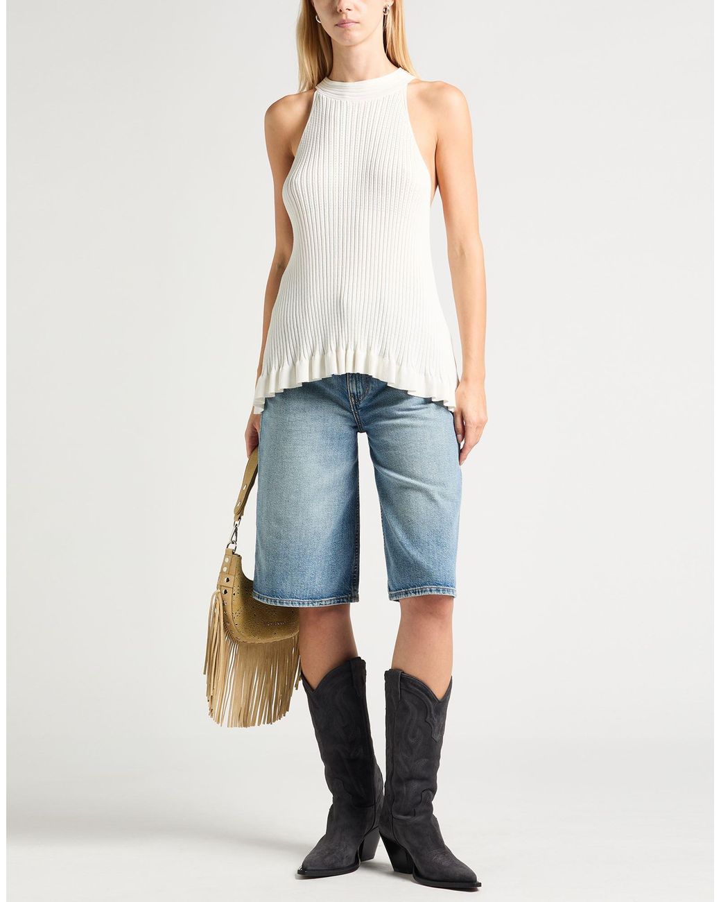 Semicouture White Tops
