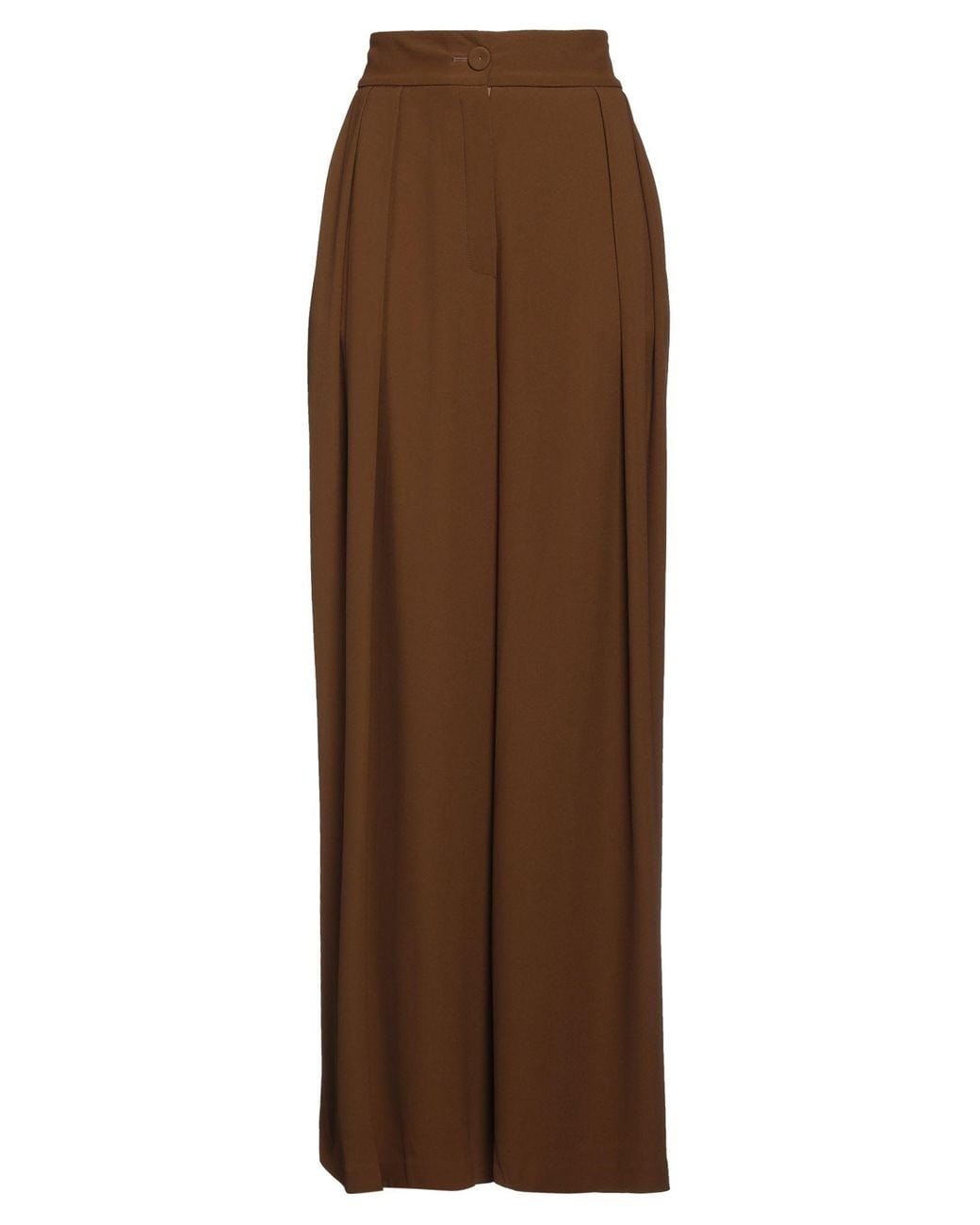 Erika Cavallini Semi Couture Brown Trouser