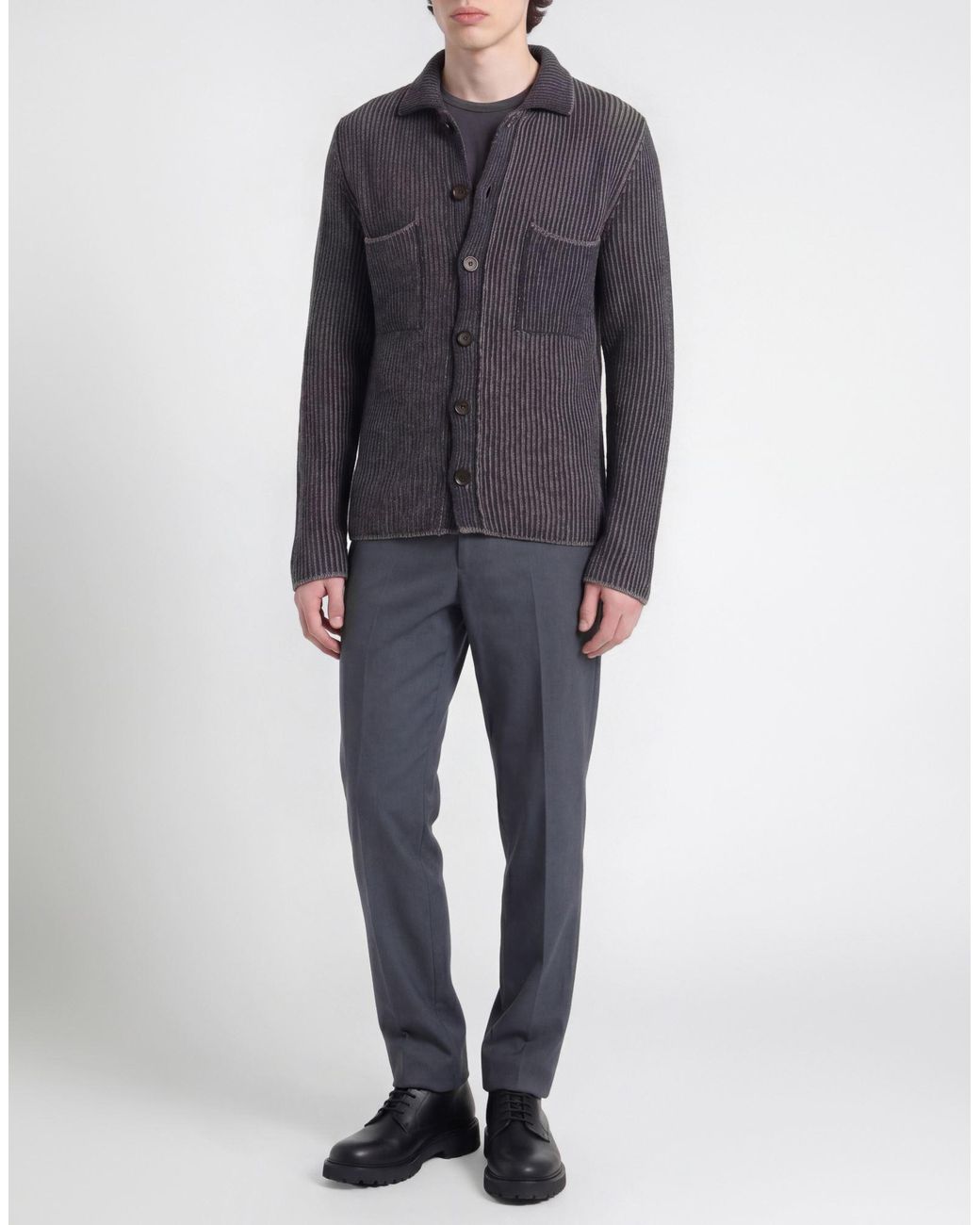 Messagerie Gray Cardigan for men