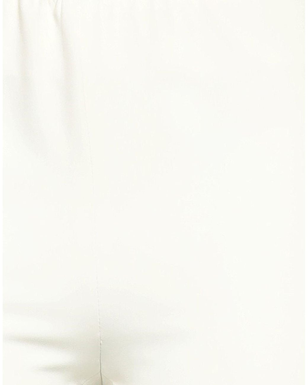 Compagnia Italiana White Pants Polyester, Elastane