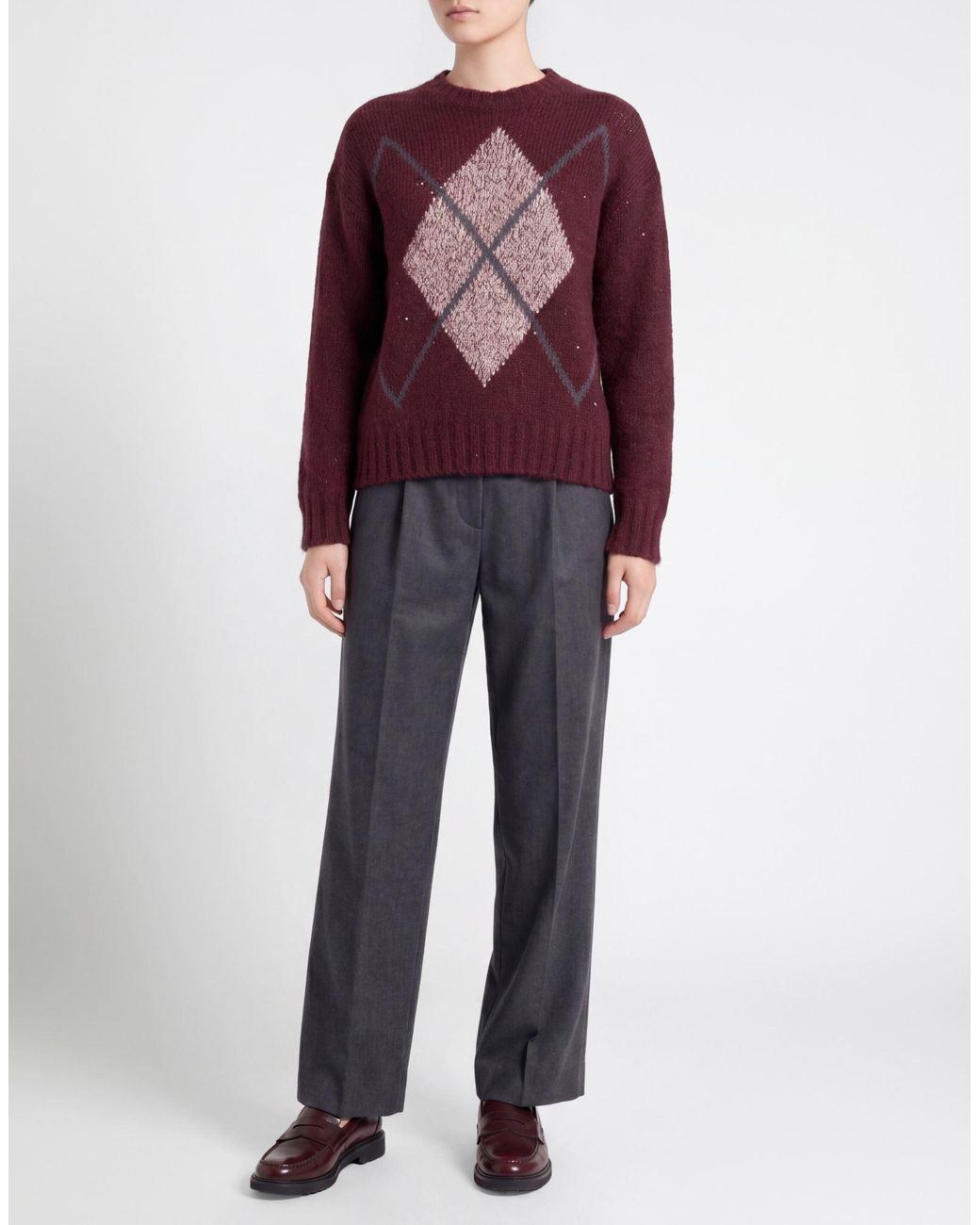 Pullover Eleventy de color Red