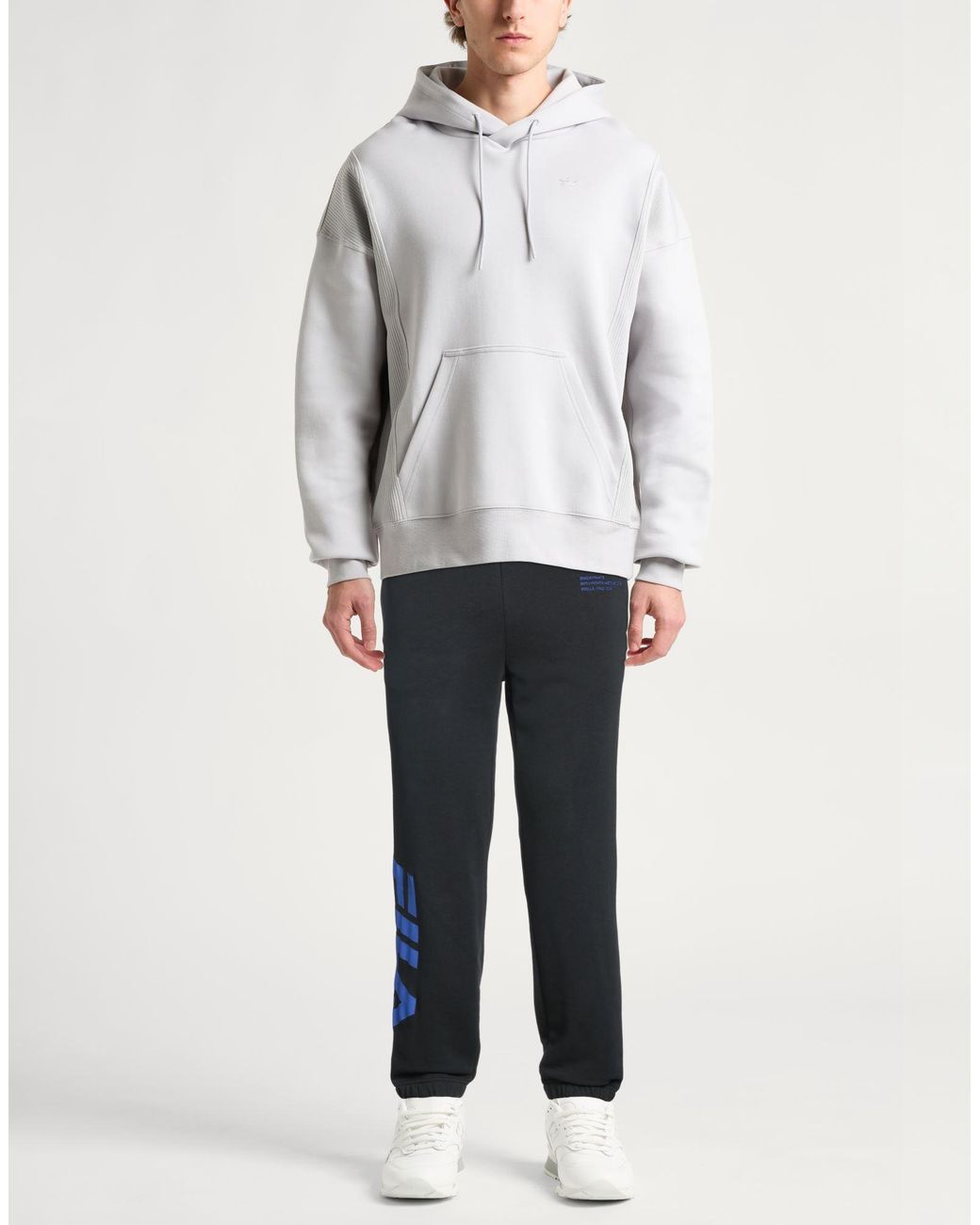 Fila Blue Pants Cotton, Polyester for men