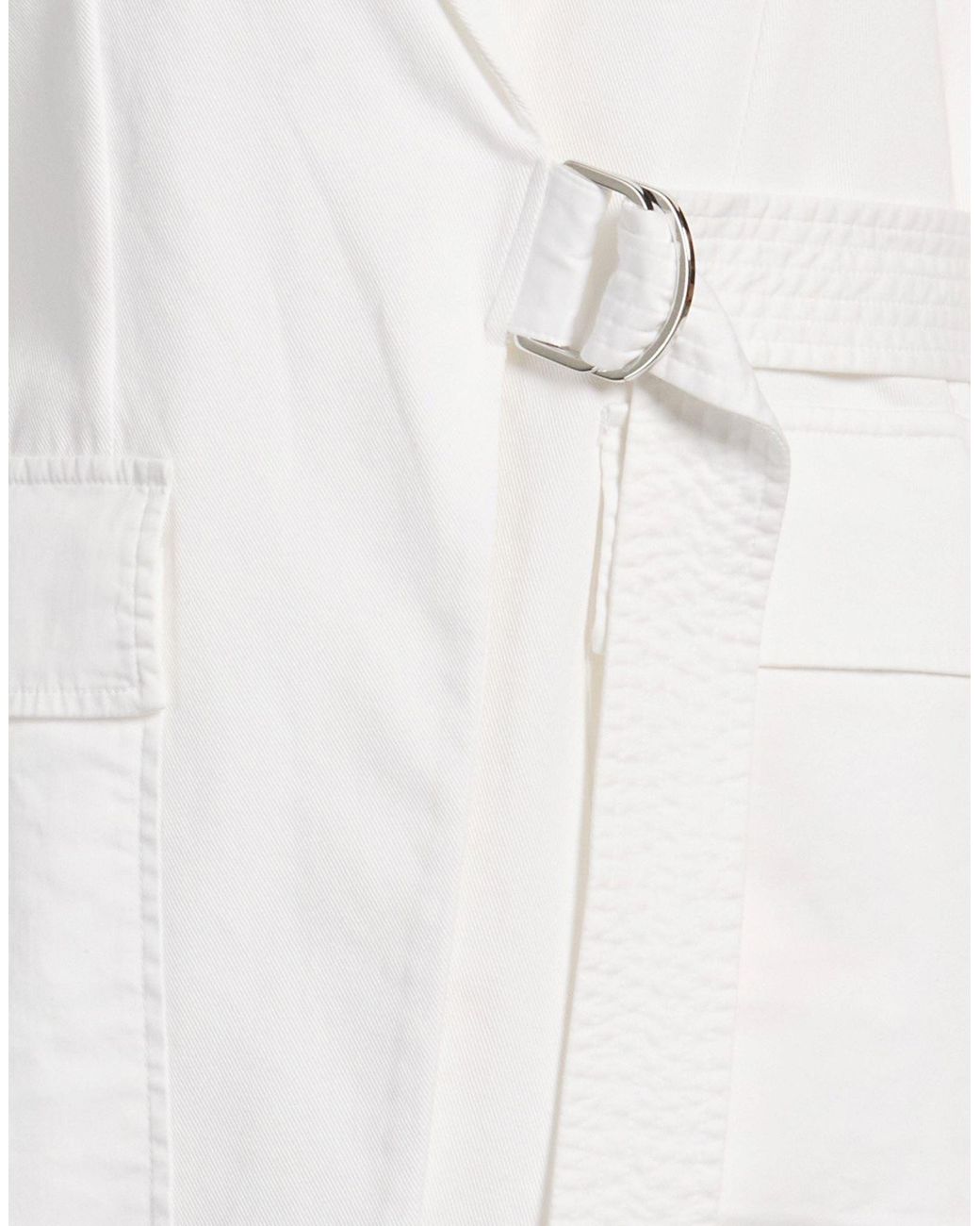 Dondup White Blazer Cotton