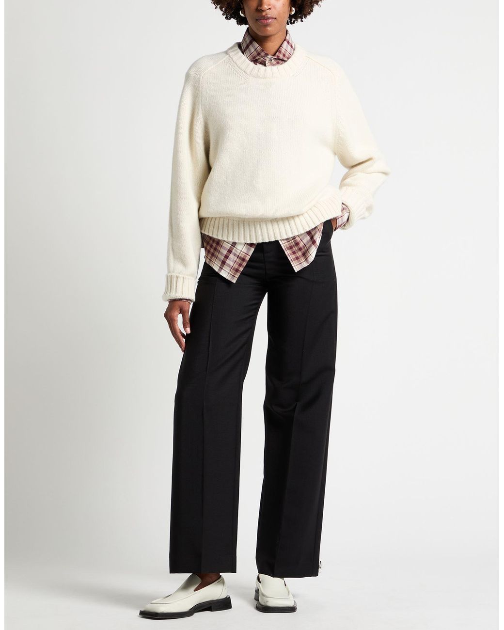 Loewe Black Pants Mohair Wool, Wool