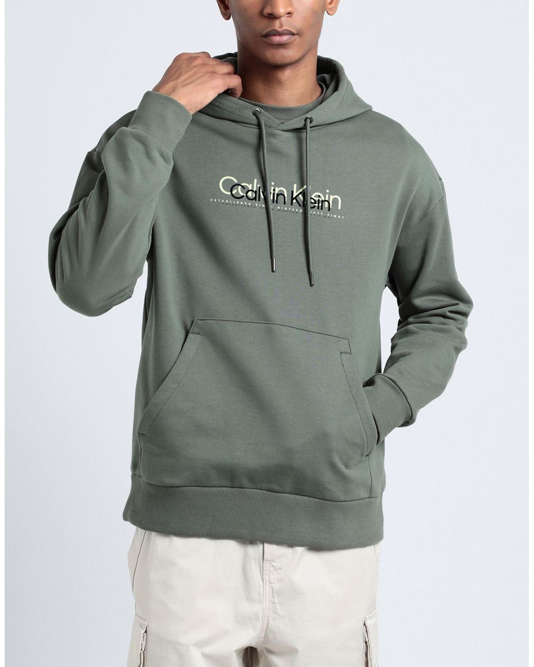 Sudadera Calvin Klein de hombre de color Green