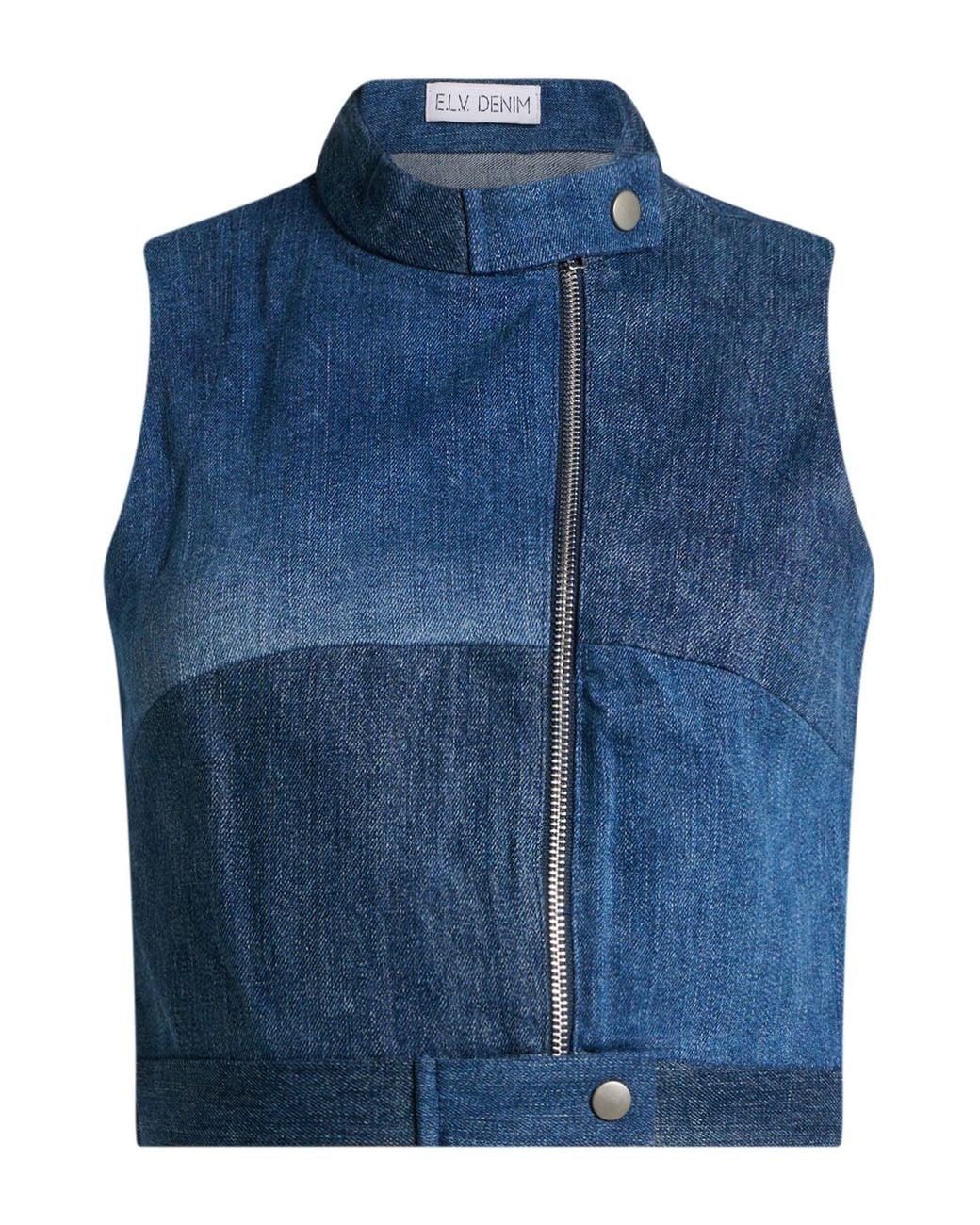 E.L.V. Denim Blue Top