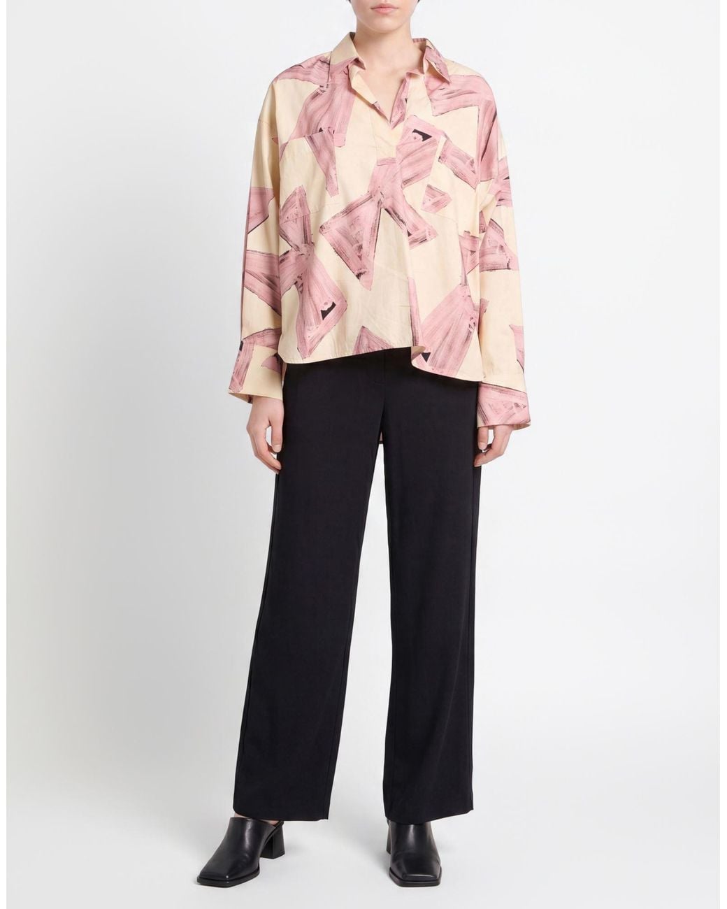 Ottod'Ame Pink Blush Shirt Cotton