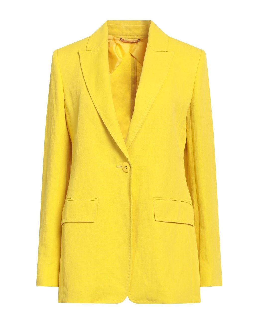 Max Mara Yellow Blazers