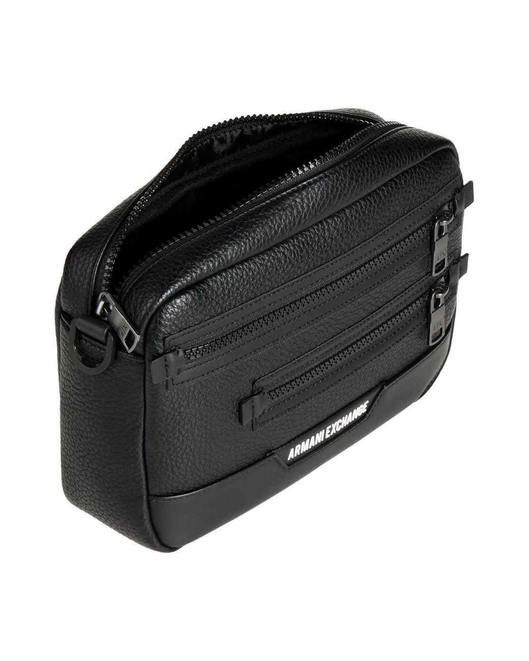 ARMANI EXCHANGE Black Cross-Body Bags for men