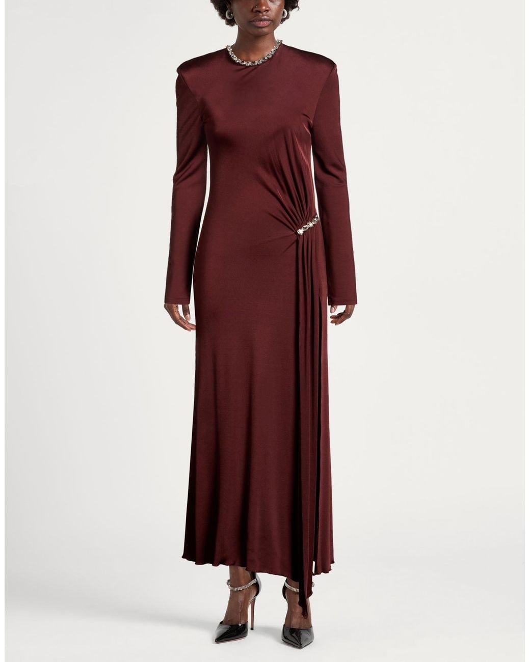 David Koma Red Maxi Dress