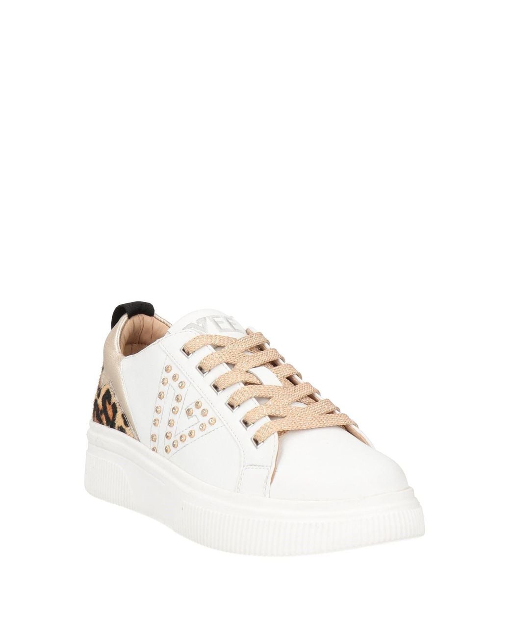 Emanuélle Vee Natural Sneakers Leather