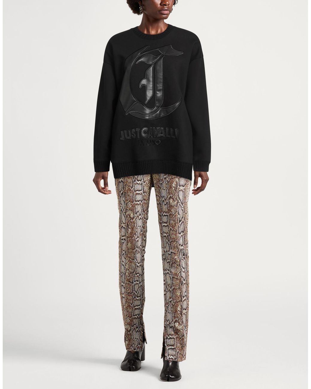 Just Cavalli Black Sweatshirts