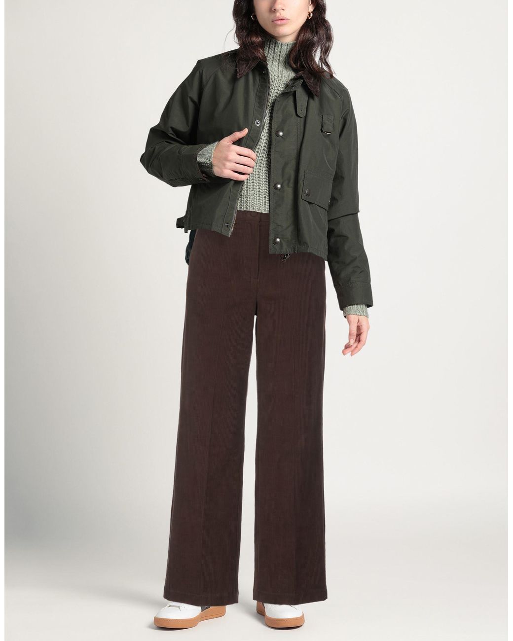 GRIFFAI Brown Pants Polyester