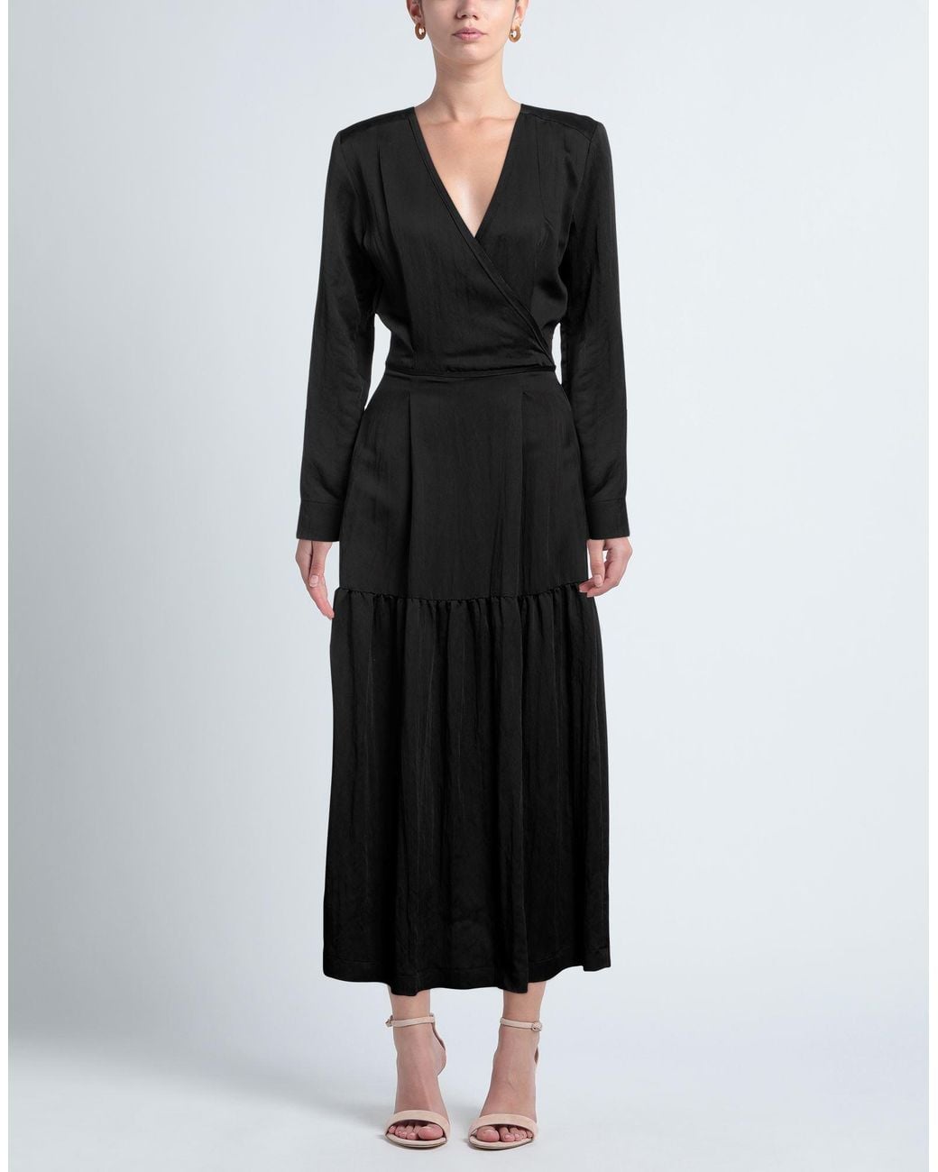Alysi Black Maxi Dress