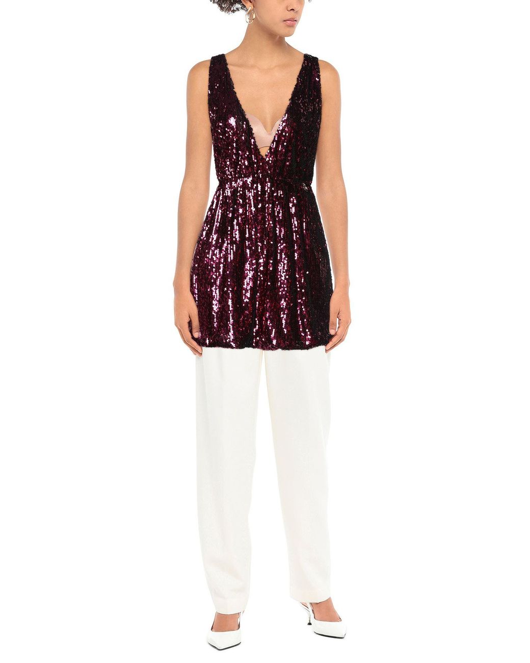 Gaelle Paris Red Top Polyester