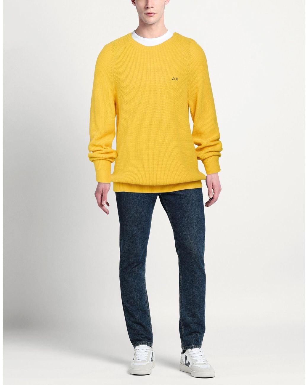 Pullover Sun 68 de hombre de color Yellow