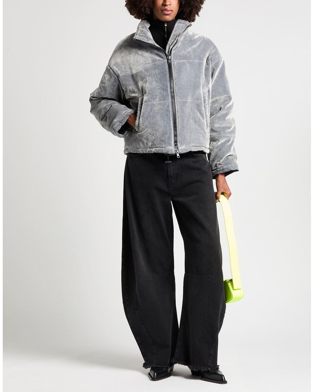 MSGM Gray Puffer