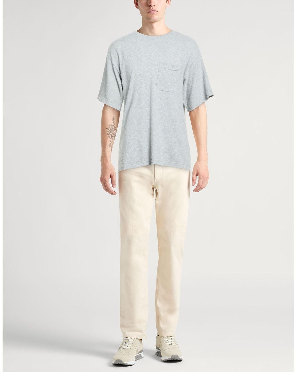 The Row Gray T-Shirt Cotton for men