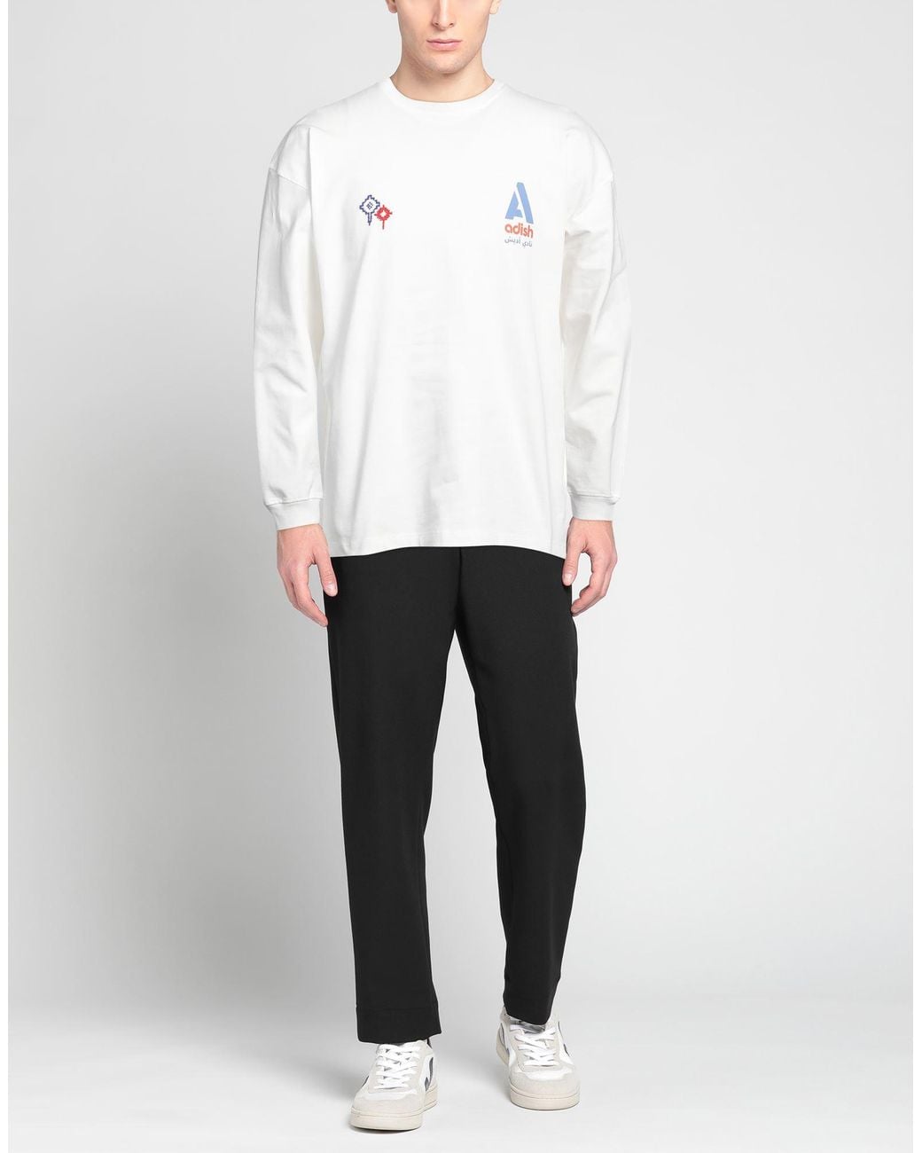 Camiseta Adish de hombre de color White
