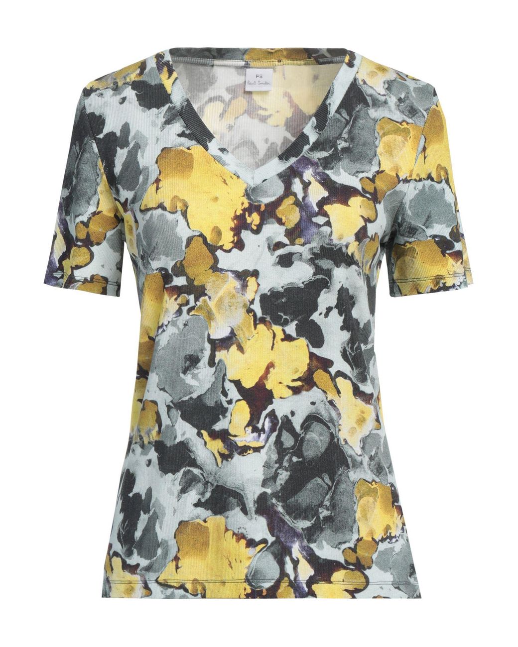 Paul Smith Yellow Top Lyocell, Cotton, Elastane
