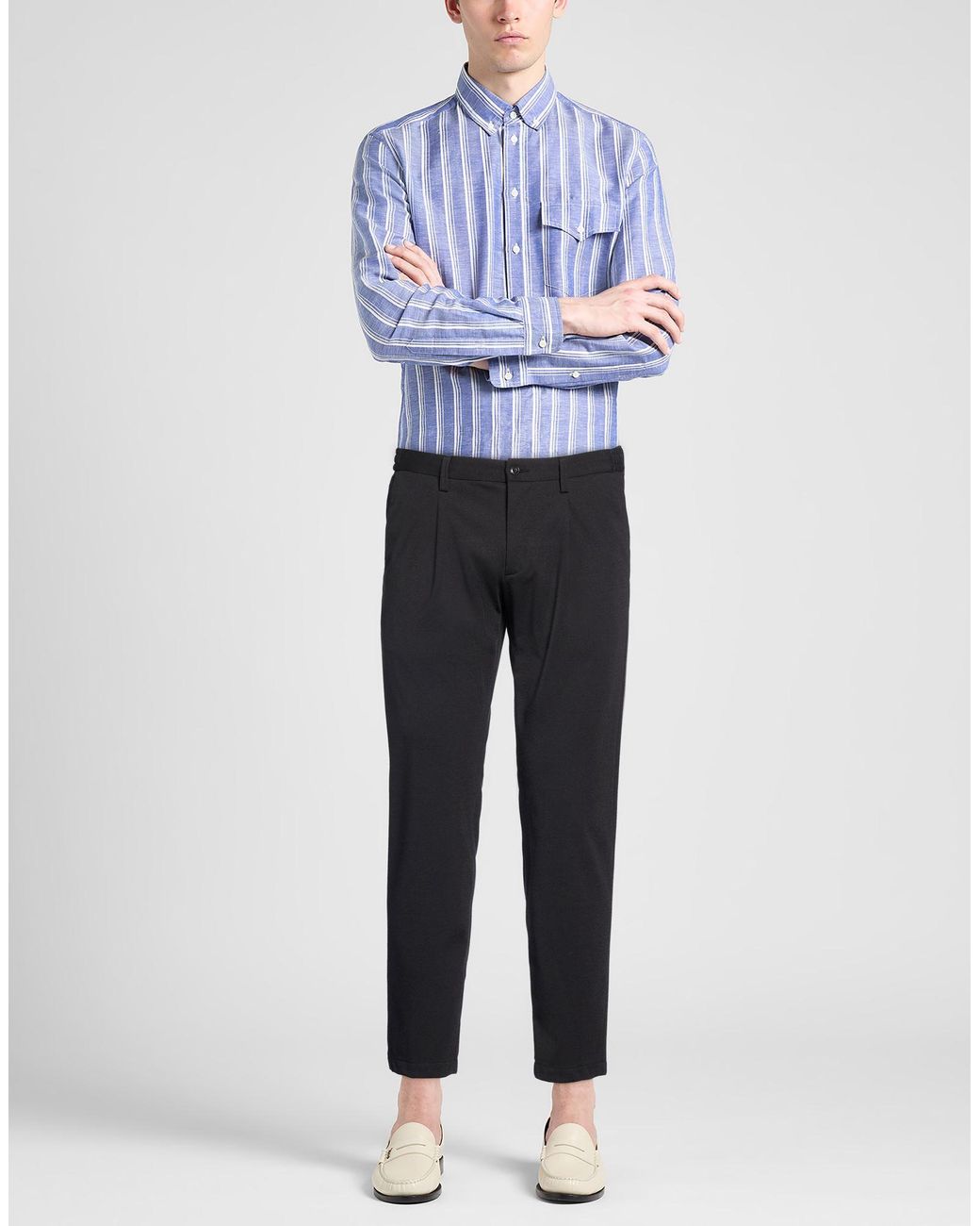 AT.P.CO Blue Trouser for men