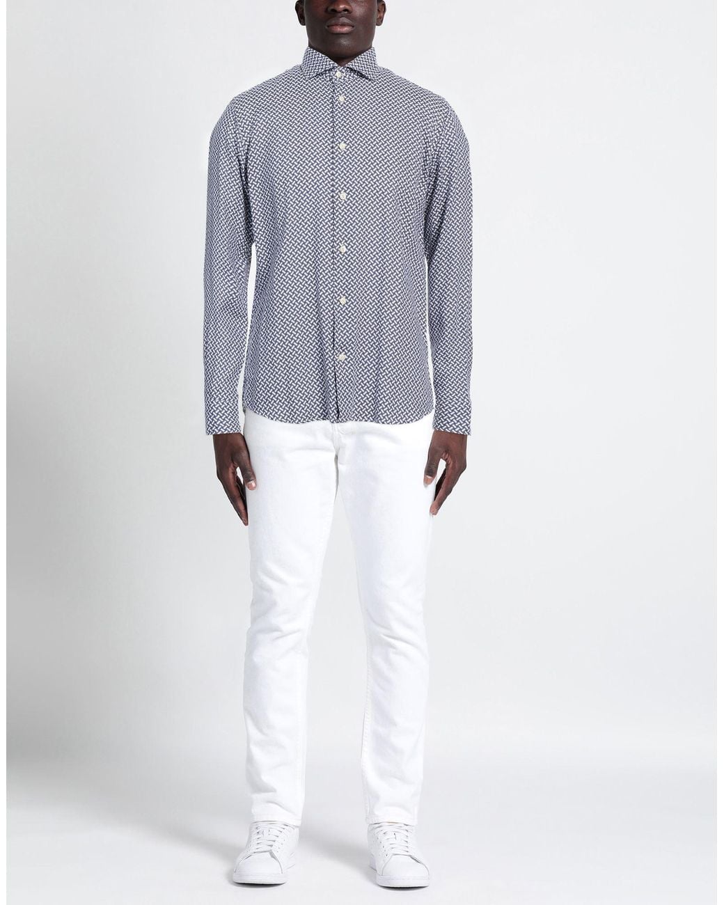 Drumohr Blue Shirt for men
