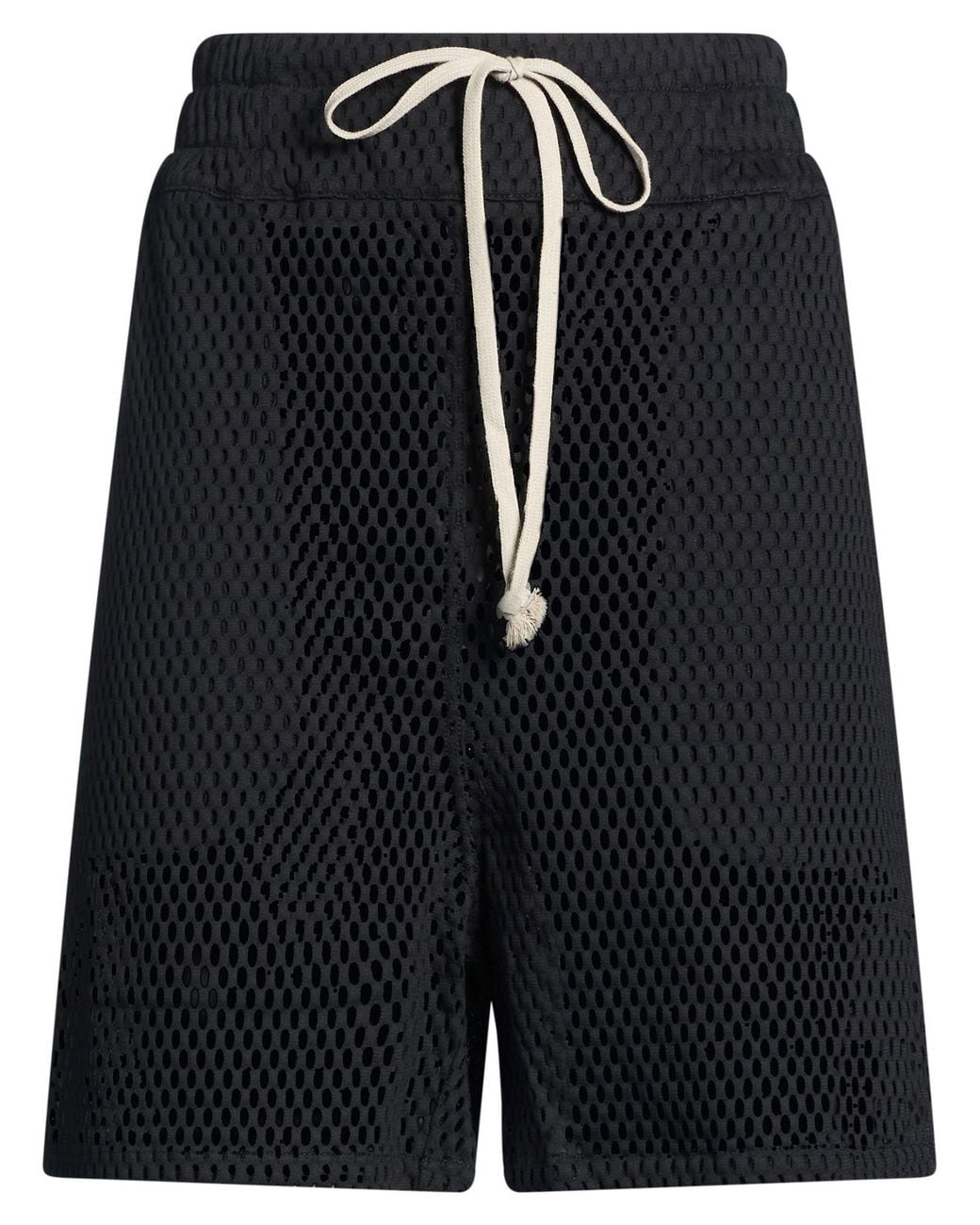 Rick Owens X Champion Black Shorts & Bermuda Shorts Cotton