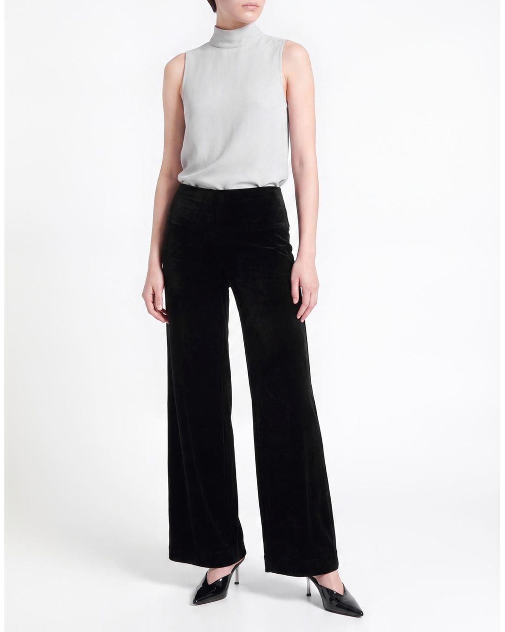 Norma Kamali Black Trouser