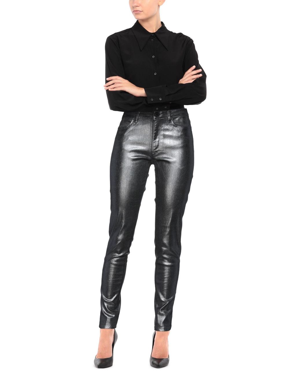 Dondup Gray Jeans Cotton, Elastomultiester, Elastane