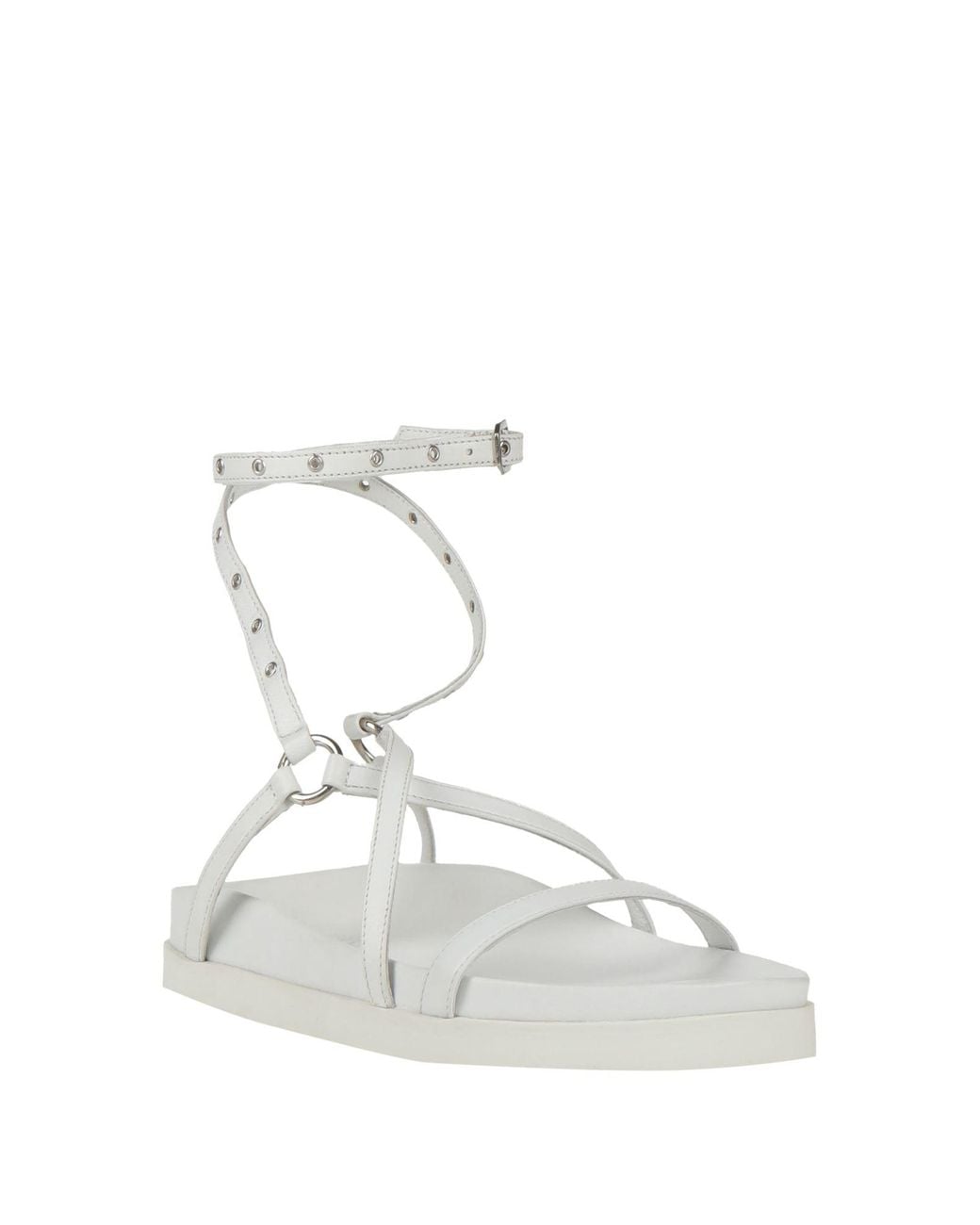 Patrizia Pepe White Sandals Leather